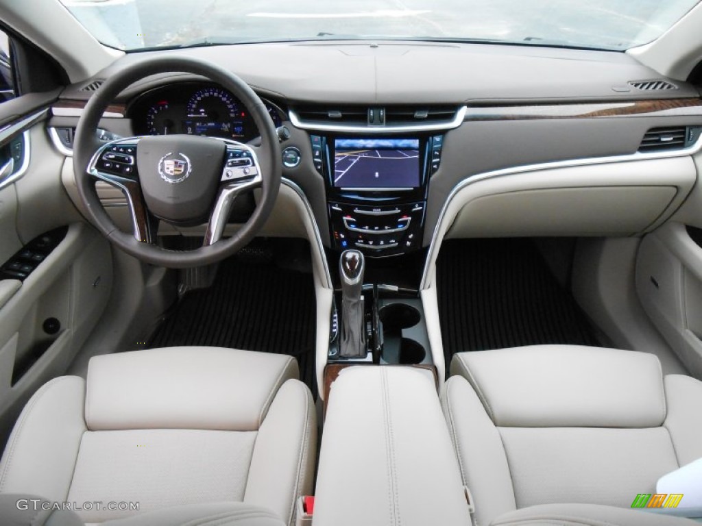 2014 Cadillac XTS Luxury FWD Shale/Cocoa Dashboard Photo #84956959