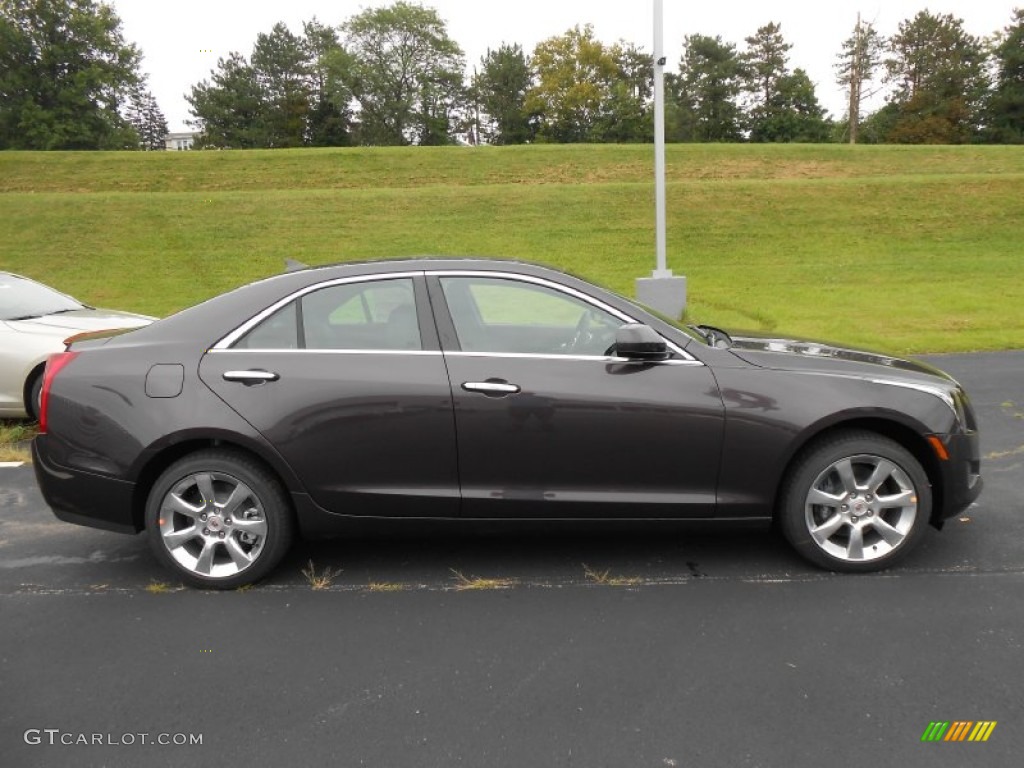 Majestic Plum Metallic 2014 Cadillac ATS 2.0L Turbo AWD Exterior Photo #84957124