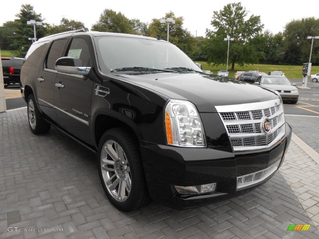 Black Raven 2014 Cadillac Escalade ESV Platinum AWD Exterior Photo #84957382