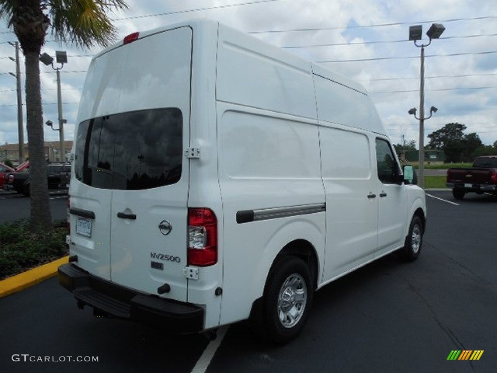 2012 NV 2500 HD SV High Roof - Blizzard White / Charcoal photo #8