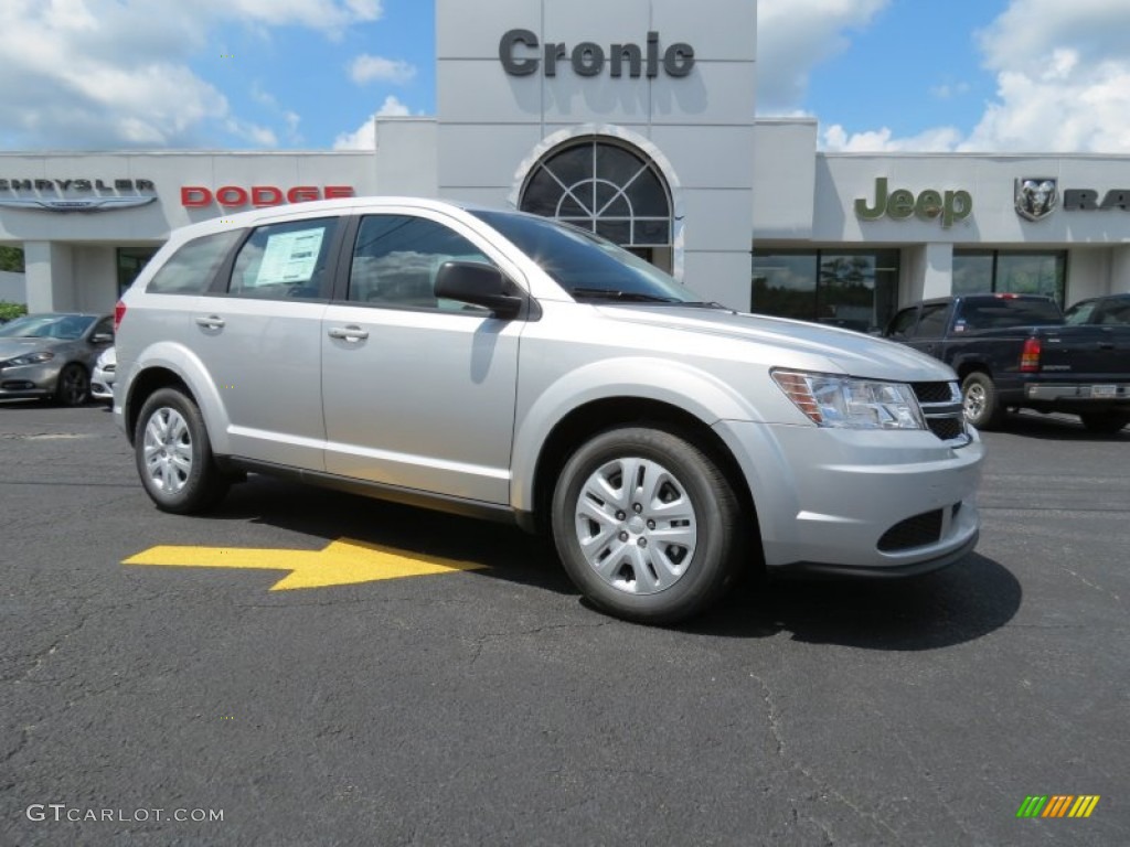 Bright Silver Metallic Dodge Journey