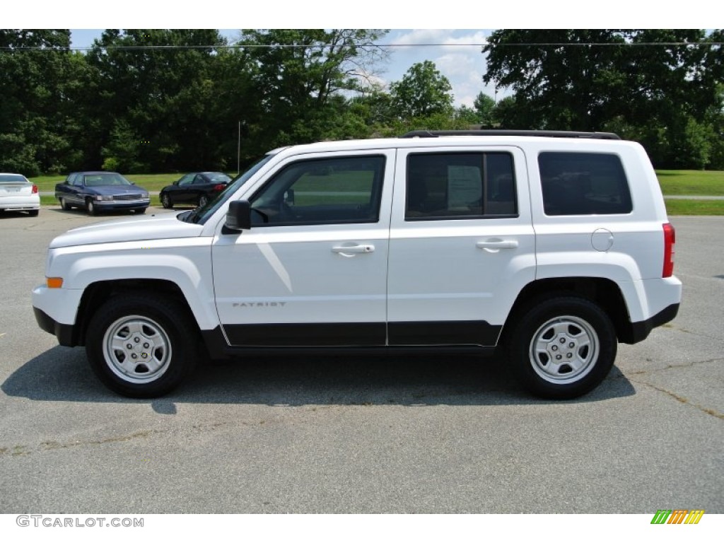 Bright White 2013 Jeep Patriot Sport Exterior Photo #84961054