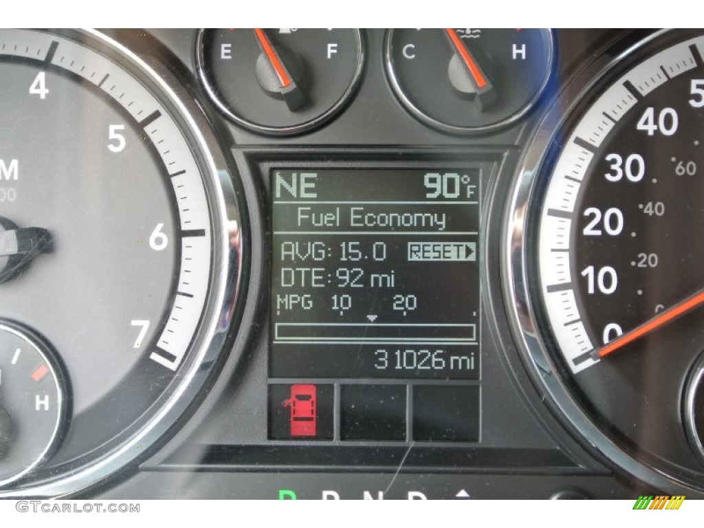 2012 Ram 1500 Outdoorsman Crew Cab 4x4 - Mineral Gray Metallic / Dark Slate Gray/Medium Graystone photo #23