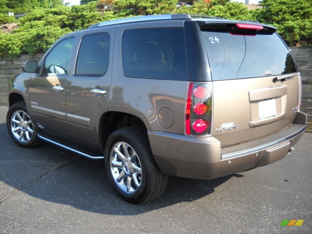 2013 Yukon Denali AWD - Mocha Steel Metallic / Cocoa/Light Cashmere photo #3