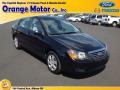 Ebony Black - Spectra EX Sedan Photo No. 1