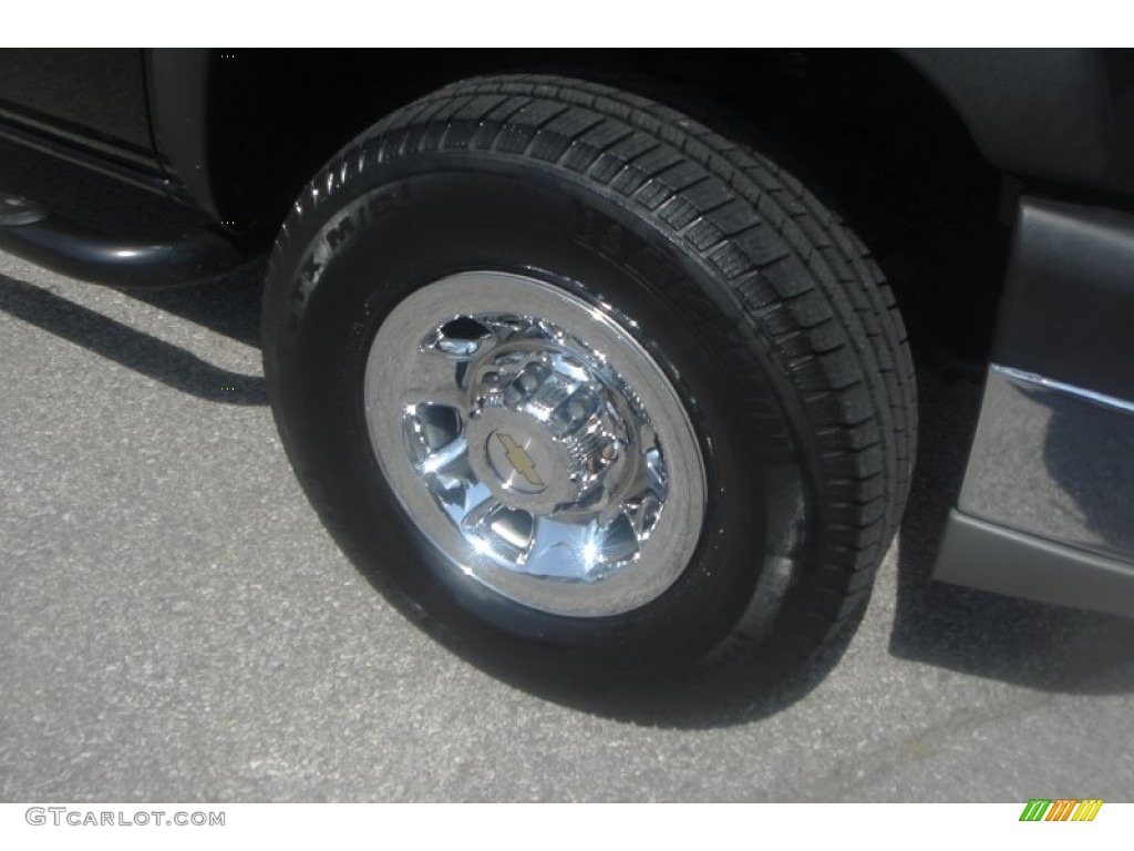 2005 Silverado 3500 LS Crew Cab 4x4 - Black / Dark Charcoal photo #35