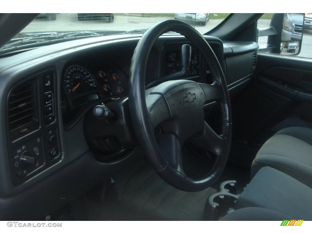 2005 Silverado 3500 LS Crew Cab 4x4 - Black / Dark Charcoal photo #46