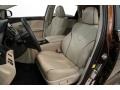 Ivory 2012 Toyota Venza XLE AWD Interior Color
