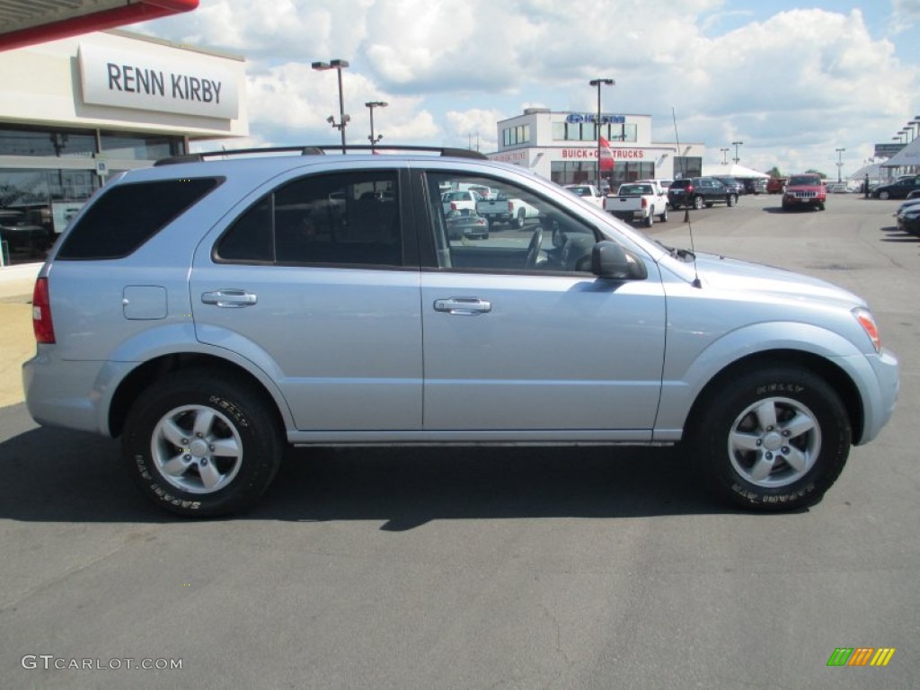 2008 Sorento LX 4x4 - Ice Blue / Gray photo #8