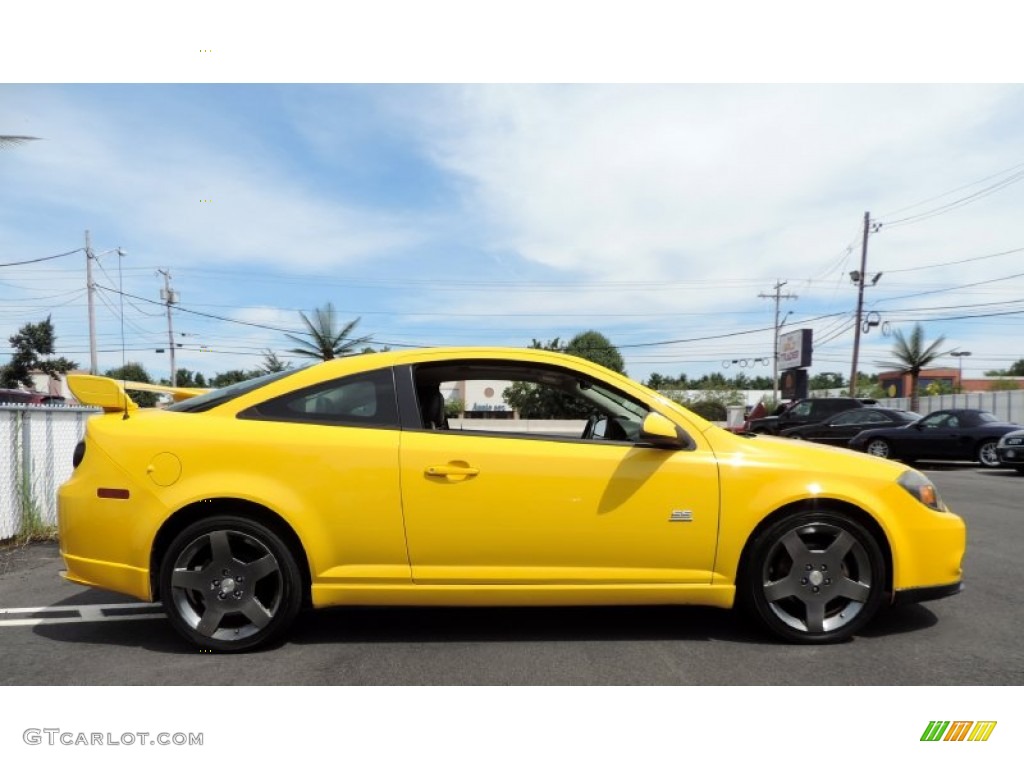 Rally Yellow 2005 Chevrolet Cobalt SS Supercharged Coupe Exterior Photo #84965557