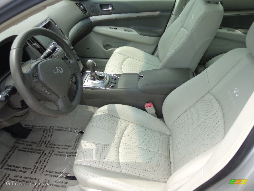 2010 Infiniti G 37 x AWD Sedan Front Seat Photo #84965586