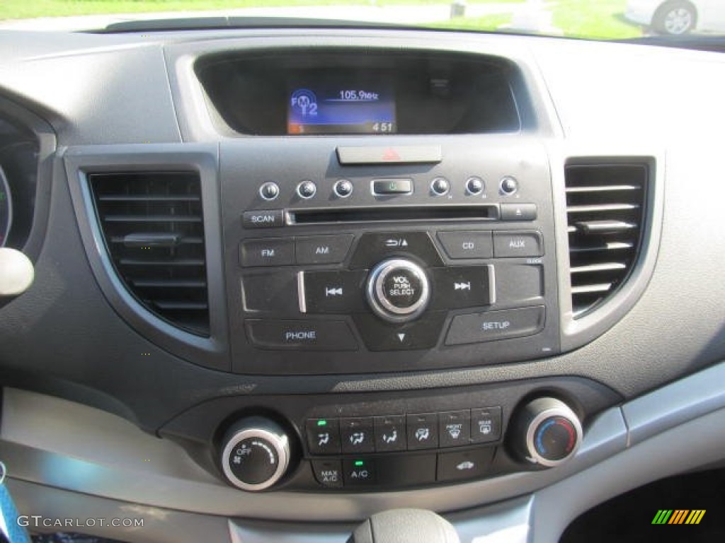 2014 CR-V LX AWD - Twilight Blue Metallic / Gray photo #12