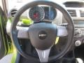 Silver/Green 2014 Chevrolet Spark LS Steering Wheel