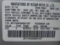 K23: Liquid Platinum 2010 Infiniti G 37 x AWD Sedan Color Code