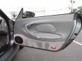 2002 Porsche 911 Graphite Grey Interior Door Panel Photo