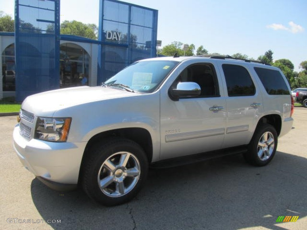 2014 Tahoe LS 4x4 - Silver Ice Metallic / Ebony photo #1