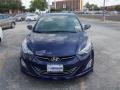 2013 Indigo Night Hyundai Elantra Limited  photo #2