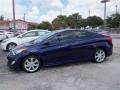 2013 Indigo Night Hyundai Elantra Limited  photo #4