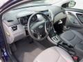 2013 Indigo Night Hyundai Elantra Limited  photo #7