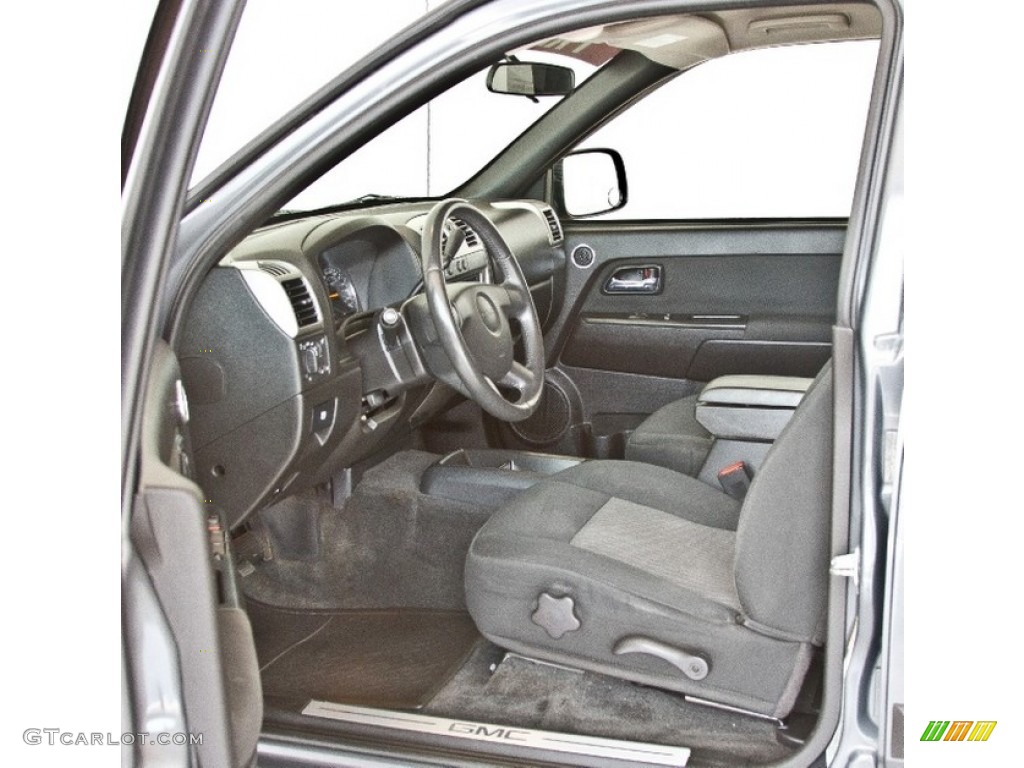 2008 Canyon SLE Crew Cab 4x4 - Dark Steel Gray Metallic / Medium Pewter photo #9