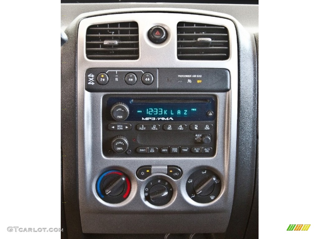 2008 Canyon SLE Crew Cab 4x4 - Dark Steel Gray Metallic / Medium Pewter photo #11