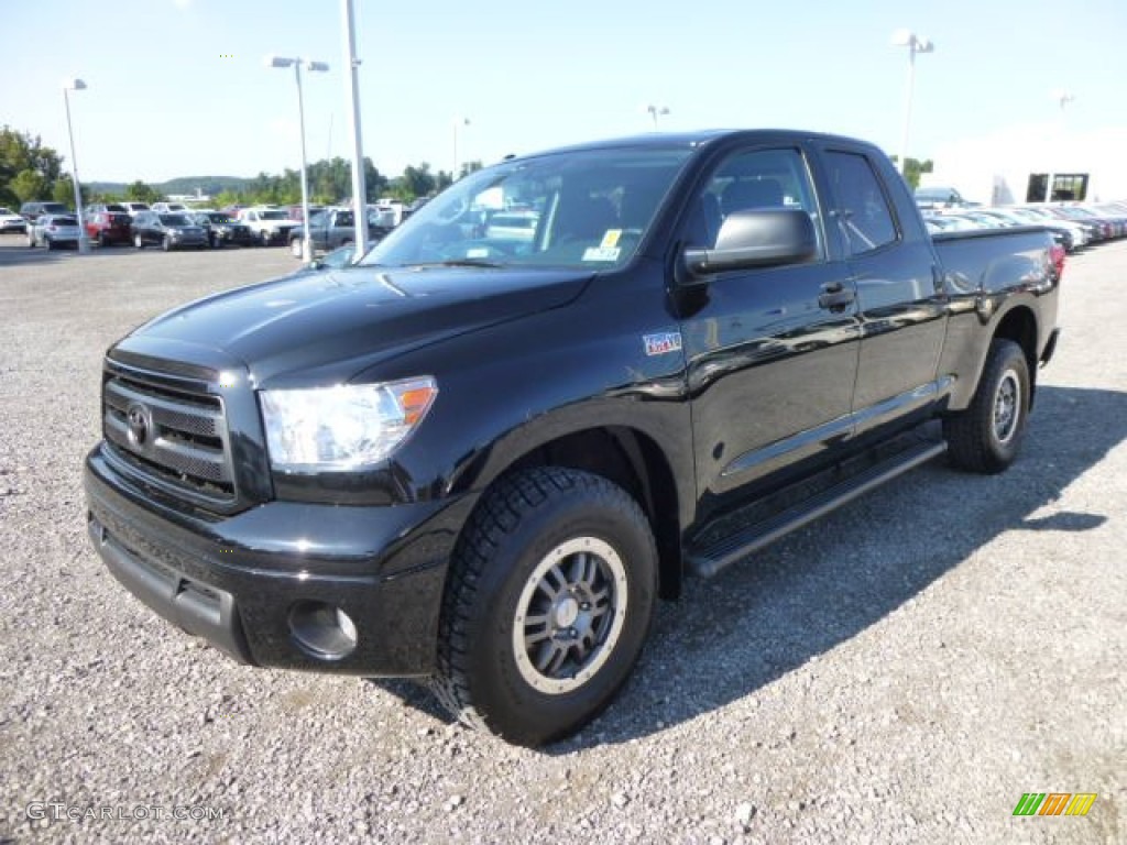 2011 Tundra TRD Rock Warrior Double Cab 4x4 - Black / Black photo #3