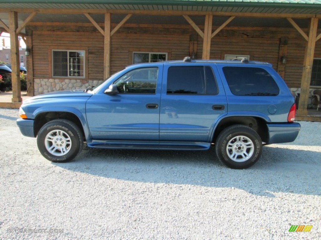 2003 Durango SLT 4x4 - Patriot Blue Pearlcoat / Dark Slate Gray photo #1