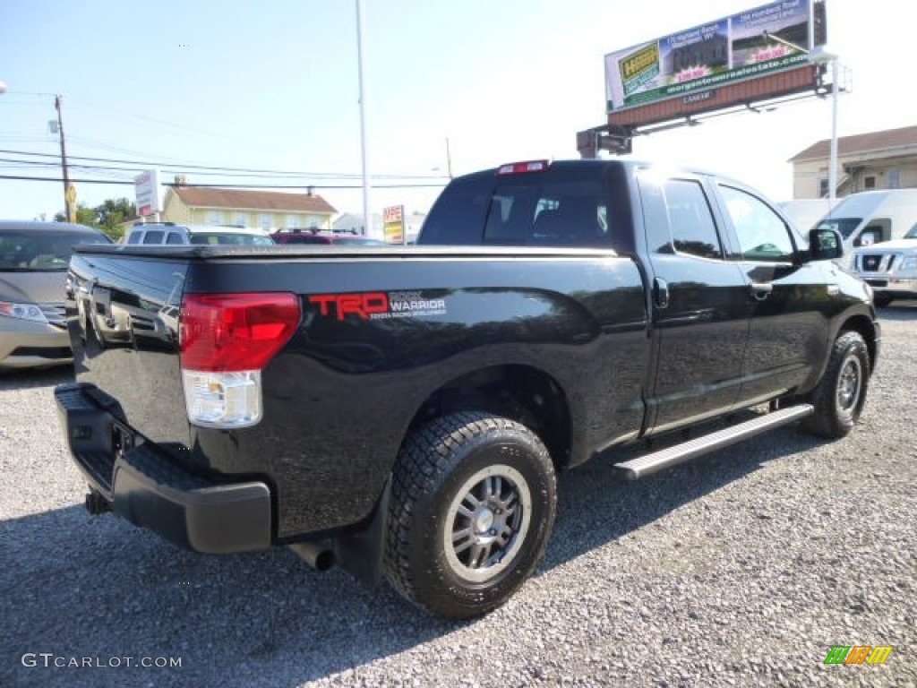 2011 Tundra TRD Rock Warrior Double Cab 4x4 - Black / Black photo #11