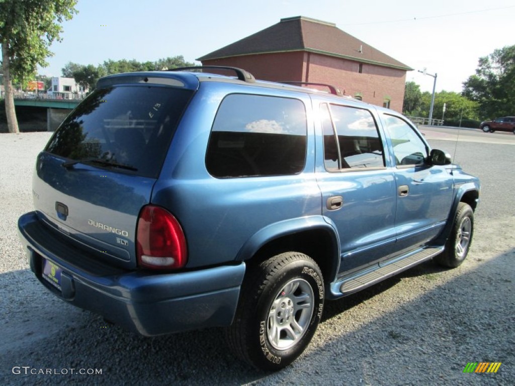 2003 Durango SLT 4x4 - Patriot Blue Pearlcoat / Dark Slate Gray photo #3