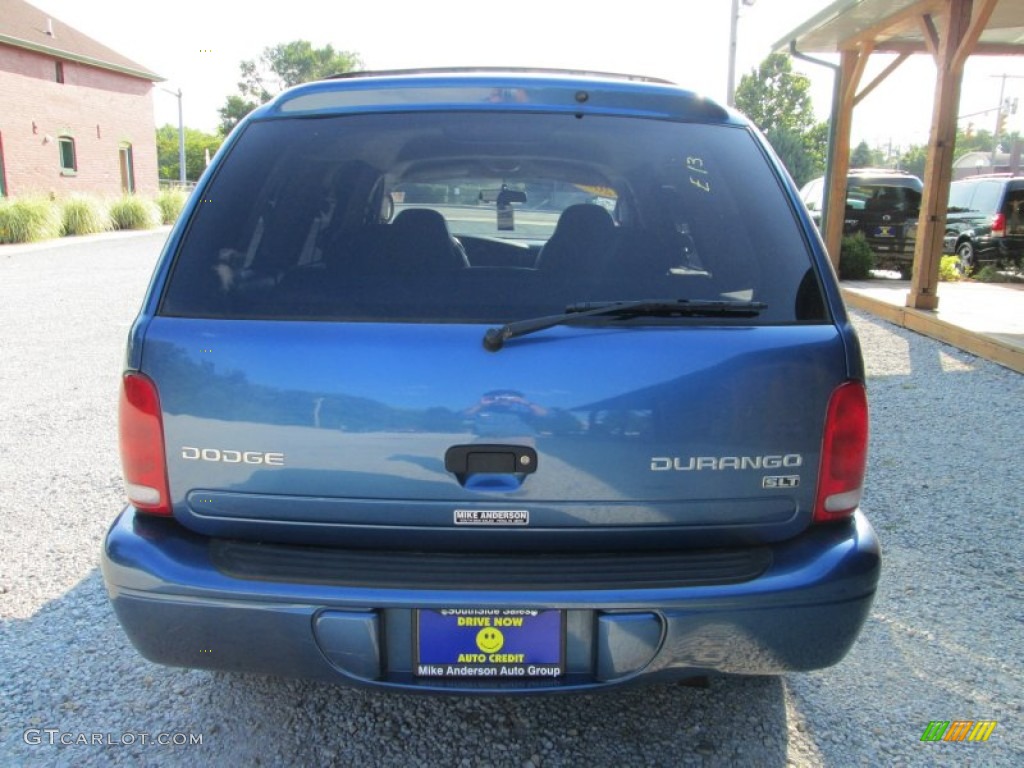 2003 Durango SLT 4x4 - Patriot Blue Pearlcoat / Dark Slate Gray photo #4