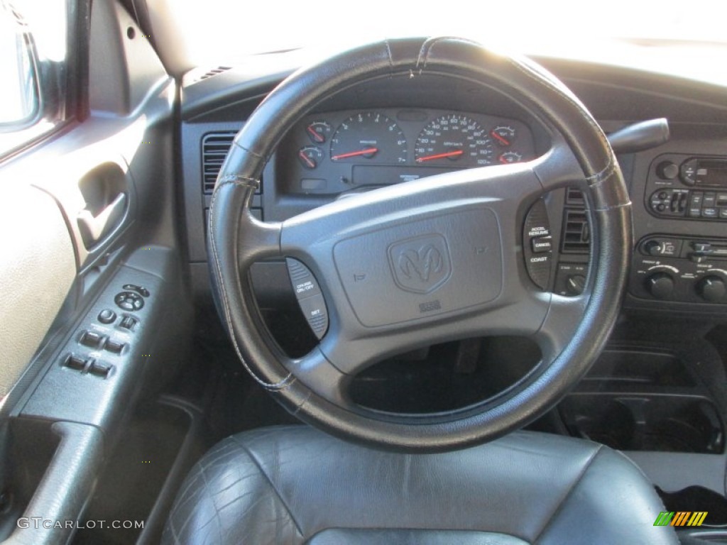 2003 Durango SLT 4x4 - Patriot Blue Pearlcoat / Dark Slate Gray photo #6