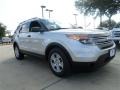 2014 Ingot Silver Ford Explorer FWD  photo #7