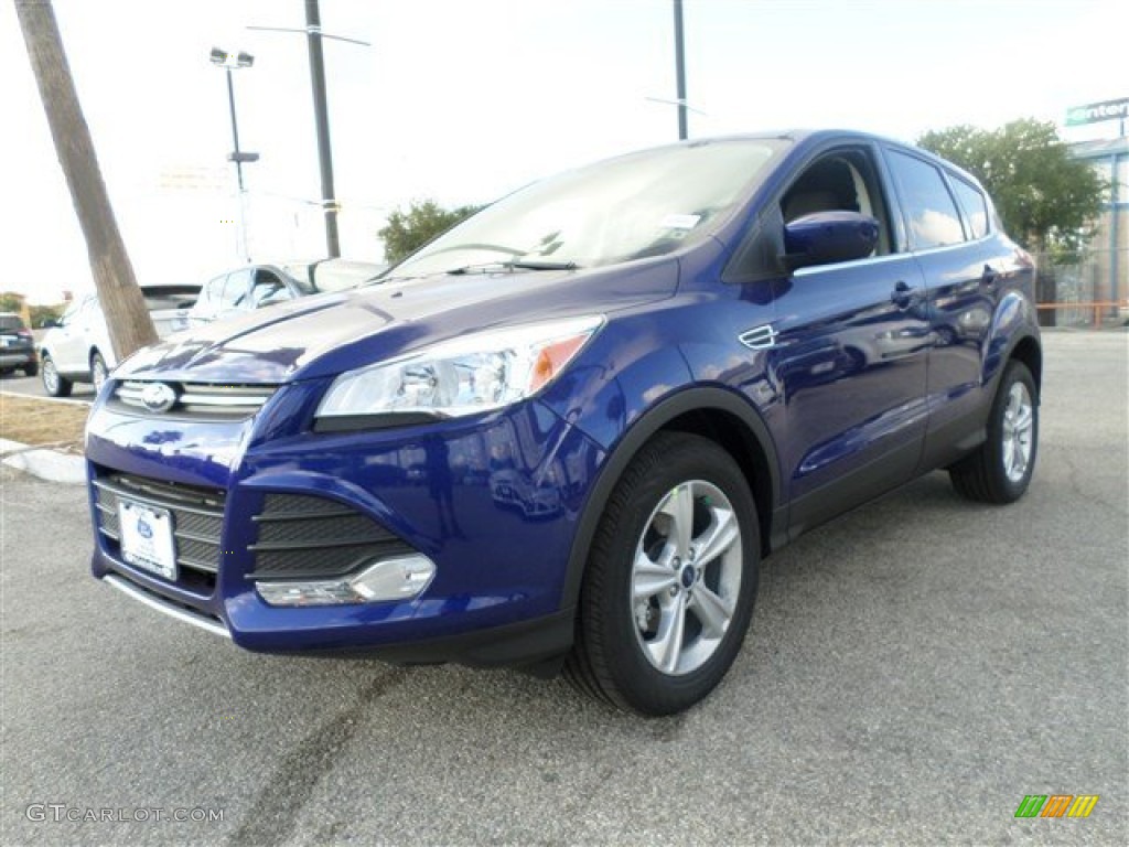 2014 Escape SE 1.6L EcoBoost - Deep Impact Blue / Medium Light Stone photo #1