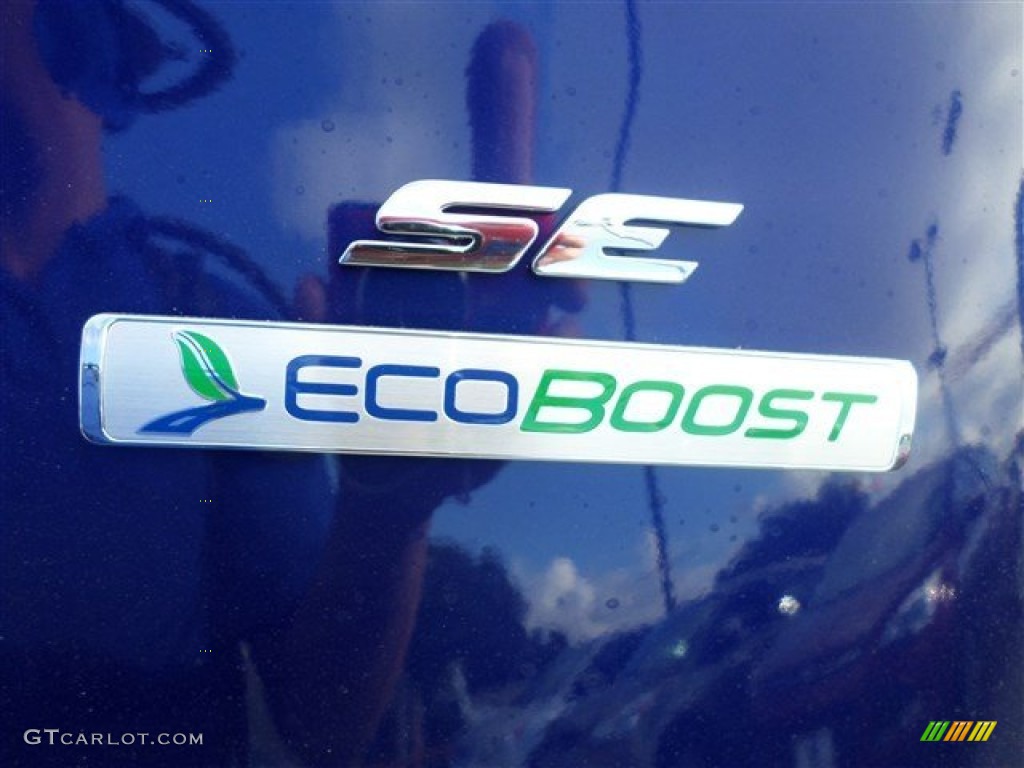 2014 Escape SE 1.6L EcoBoost - Deep Impact Blue / Medium Light Stone photo #14