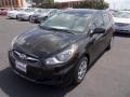 2013 Ultra Black Hyundai Accent GS 5 Door  photo #1