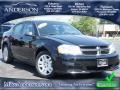 Black 2012 Dodge Avenger SE