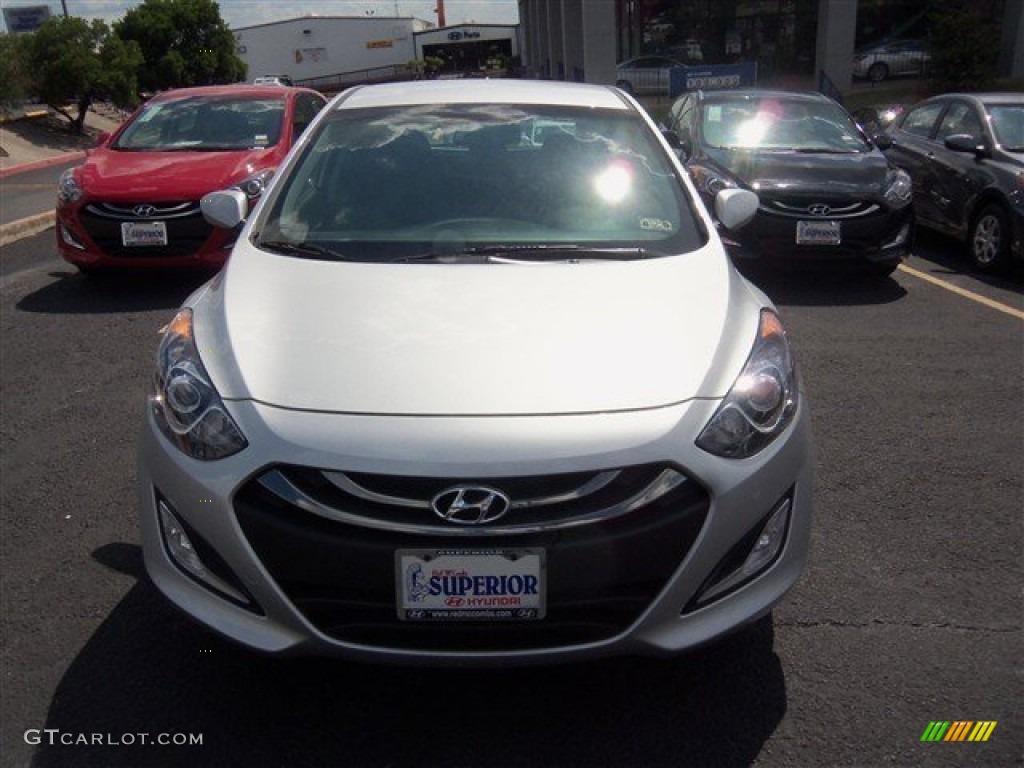 2013 Elantra GT - Silver / Black photo #2