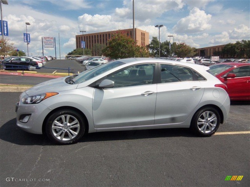 2013 Elantra GT - Silver / Black photo #4
