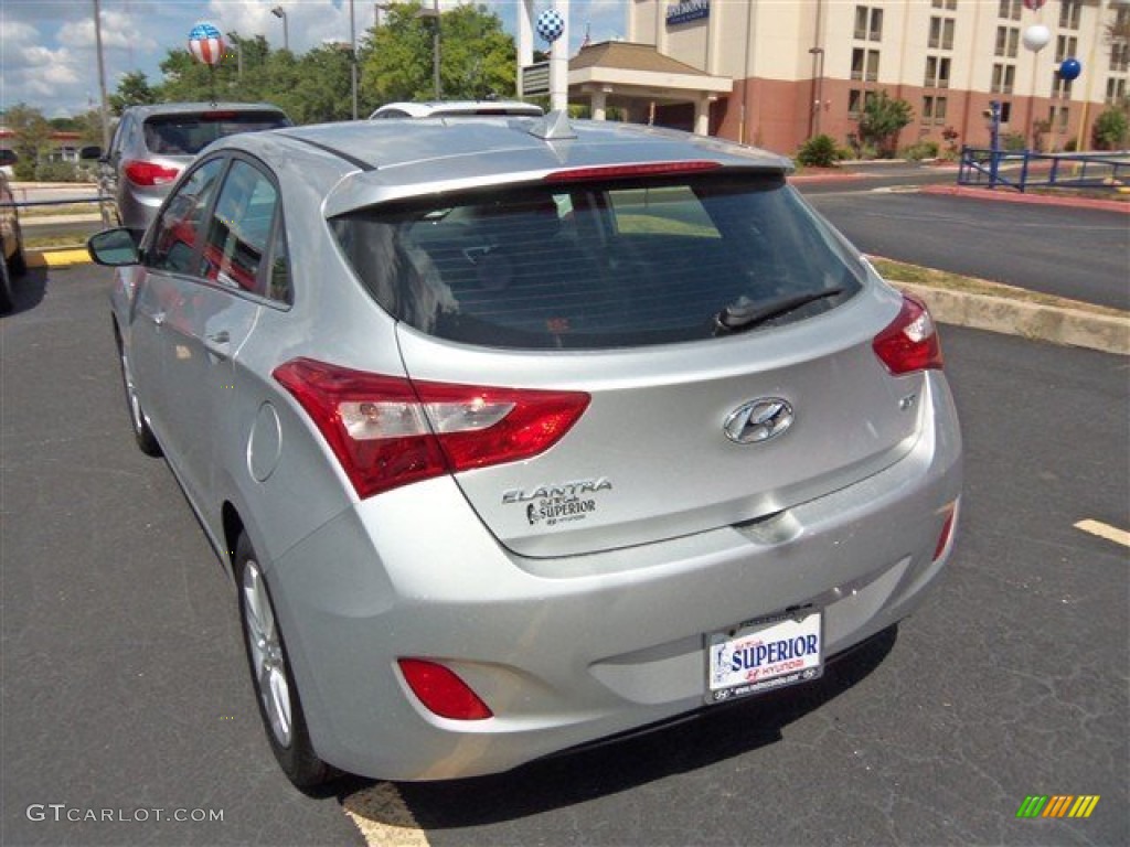 2013 Elantra GT - Silver / Black photo #5