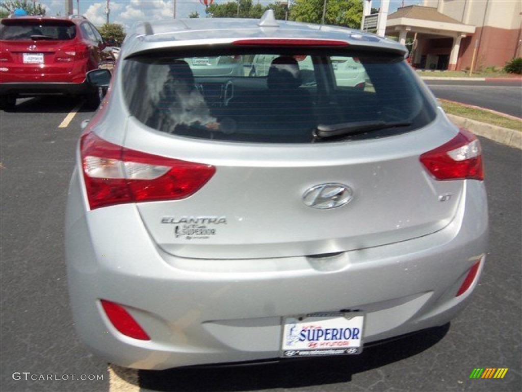 2013 Elantra GT - Silver / Black photo #6