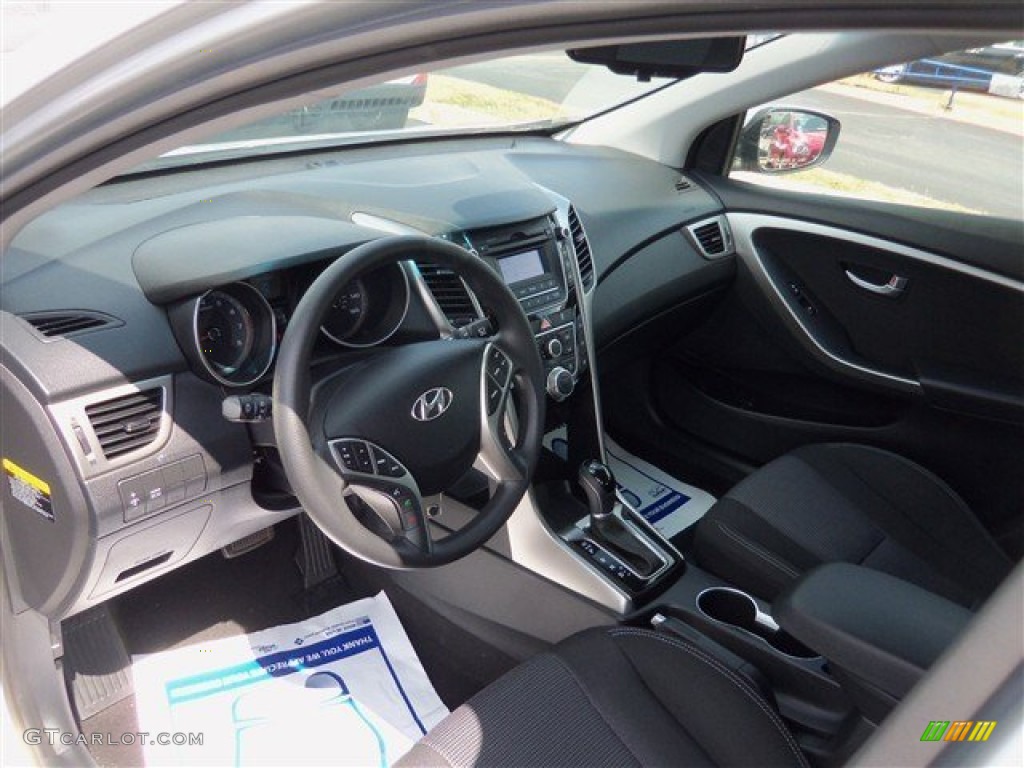 2013 Elantra GT - Silver / Black photo #7