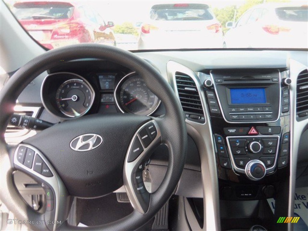2013 Elantra GT - Silver / Black photo #8