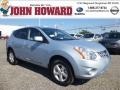 2013 Frosted Steel Nissan Rogue S AWD  photo #1