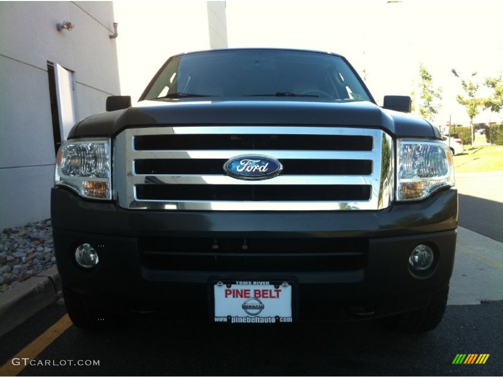 2007 Expedition XLT 4x4 - Carbon Metallic / Stone photo #2
