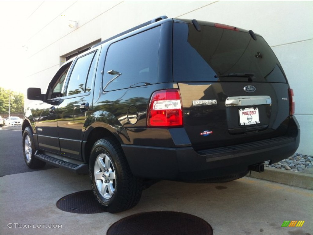2007 Expedition XLT 4x4 - Carbon Metallic / Stone photo #5