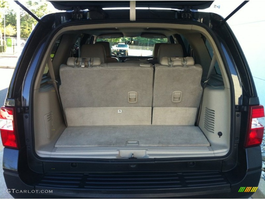 2007 Expedition XLT 4x4 - Carbon Metallic / Stone photo #14