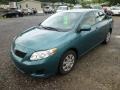 2009 Capri Sea Green Metallic Toyota Corolla LE  photo #2