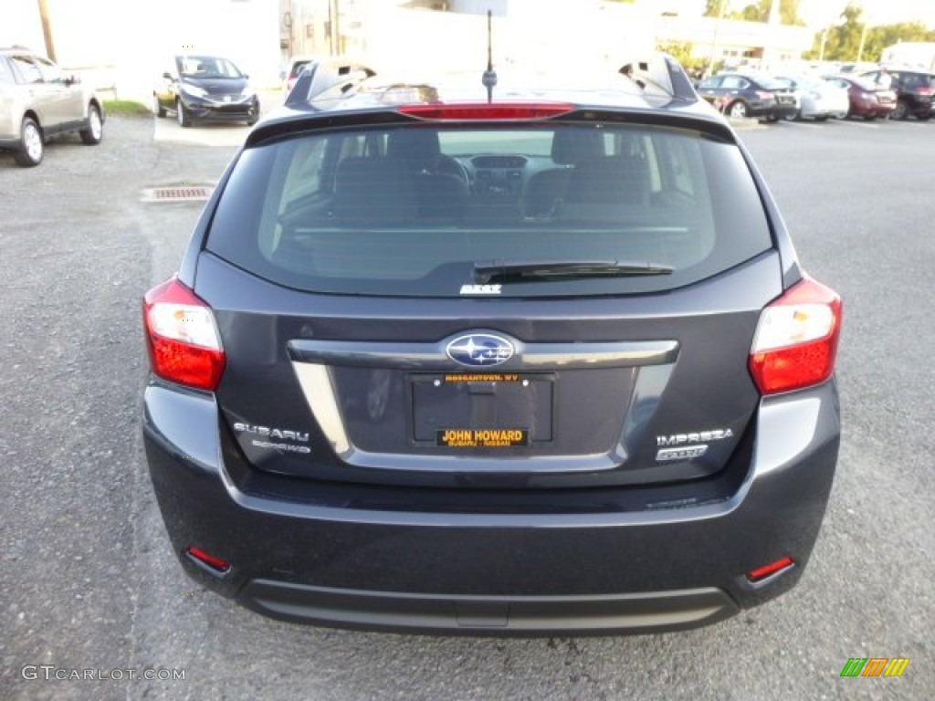 2013 Impreza 2.0i Sport Premium 5 Door - Dark Gray Metallic / Black photo #6