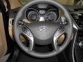 2013 Midnight Black Hyundai Elantra GLS  photo #9