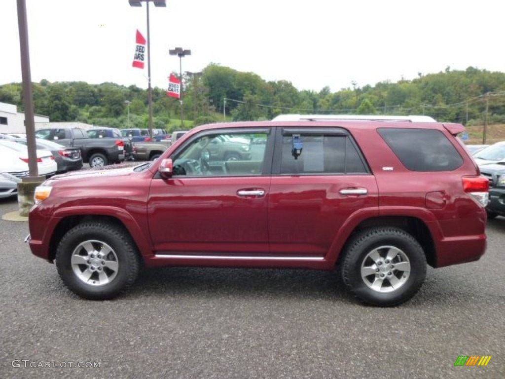 2011 4Runner SR5 4x4 - Salsa Red Pearl / Sand Beige photo #3